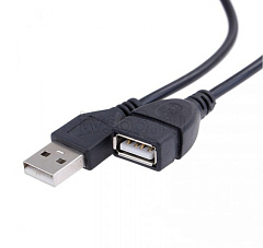 Шнур USB-А - USB-A (гнездо) Perfeo 