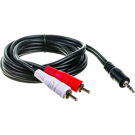 Кабель 2RCA на 3.5 Jack, Perfeo