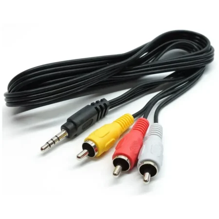 Кабель 3RCA - Jack 3.5