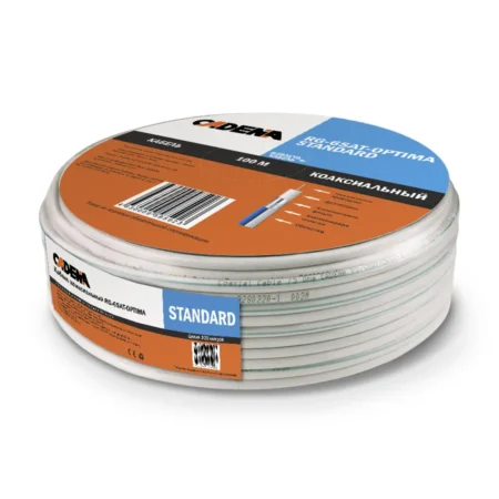 Кабель коаксиальный RG-6SAT-Optima standard CADENA
